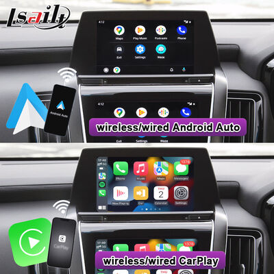 Módulo Lsailt Apple CarPlay Android Auto para Crown S220 GSW224 2018-2022 Integração Espelhamento de Celular, Câmera de Ré