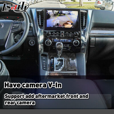 Lsailt Wireless Android Auto Carplay Interface para 2019 -2023 Toyota Alphard Vellfire JBL versão alta