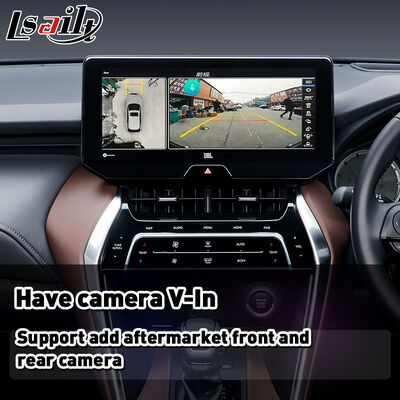 Lsailt Wireless Android Auto Carplay Interface para 2020 - Atual Toyota Harrier Venza Modulo de Apoio de Rádio