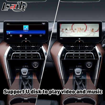 Lsailt Wireless Android Auto Carplay Interface para 2020 - Atual Toyota Harrier Venza Modulo de Apoio de Rádio