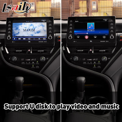 Lsailt Wireless Android Auto Carplay Interface para 2021-2024 Toyota Camry Hybrid XSE XLE SL SE XV70