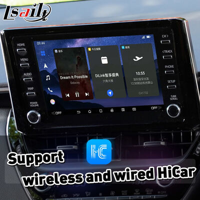 Lsailt Wireless Android Auto Carplay Interface para o Toyota Corolla Auris de 2018