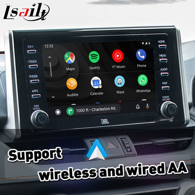 Lsailt Wireless Android Auto Carplay Interface para 2018-2023 Toyota RAV4 Majesty
