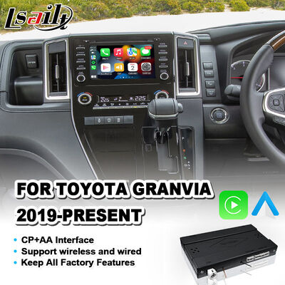 Lsailt Wireless Android Auto Carplay Interface para Toyota Granvia 2019