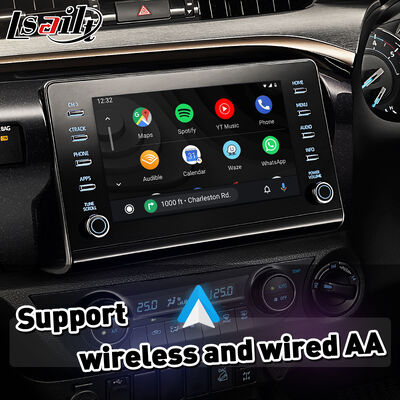 Lsailt Wireless Android Auto Carplay Interface para Toyota Hilux 2019