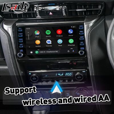Lsailt Wireless Android Auto Carplay Interface para 2020 e atual Toyota Fortuner AN160