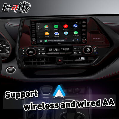 Interface Lsailt Wireless Android Auto Carplay para Toyota Highlander 2020-Presente