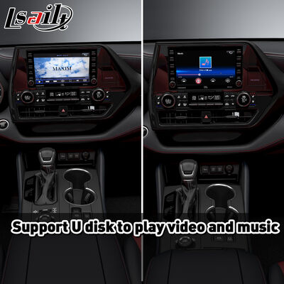 Interface Lsailt Wireless Android Auto Carplay para Toyota Highlander 2020-Presente