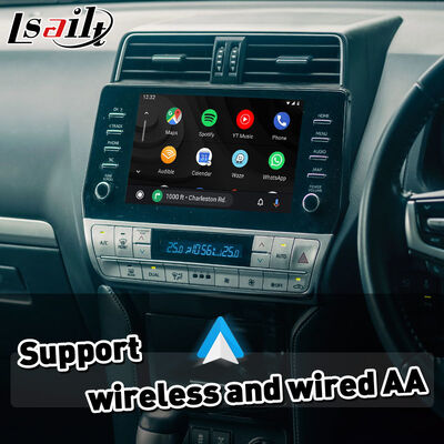Interface Lsailt Wireless Android Auto Carplay para Toyota Land Cruiser Prado 150 de 2020 em diante