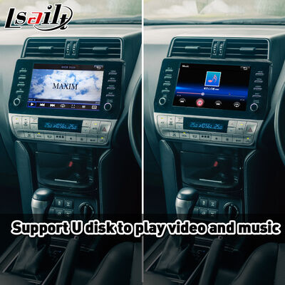 Interface Lsailt Wireless Android Auto Carplay para Toyota Land Cruiser Prado 150 de 2020 em diante