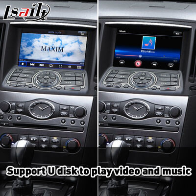 Interface Lsailt Wireless Android Auto Carplay para Nissan Skyline 370GT 350GT V36 2007-2014