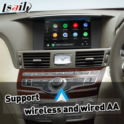 Interface Lsailt Wireless Android Auto Carplay para Nissan Cima 2012-2022