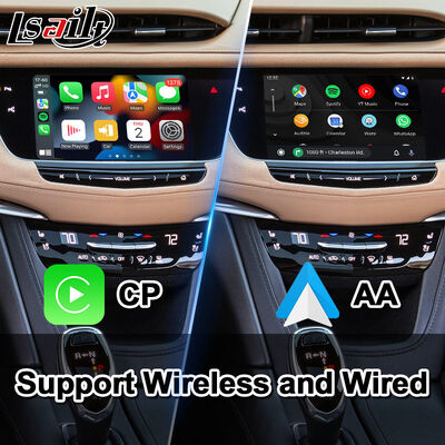 Lsailt Android Navegação Carplay Interface de vídeo para 2016-2019 Cadillac XT5 Platinum CUE System
