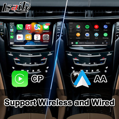 Interface de Vídeo Multimídia Android Lsailt para Sistema CUE Cadillac XTS 2013-2019 Com Carplay