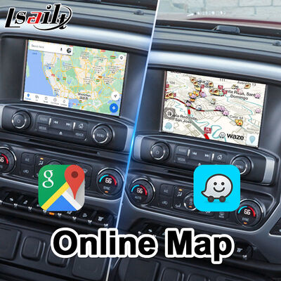 Interface Multimídia de Vídeo Android Lsailt para GMC Sierra 1500 2500 3500 2014-2019 com Sistema Intellilink e Carplay