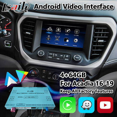 Lsailt Android Carplay Interface para 2016-2019 GMC Acadia Intellilink Sistema