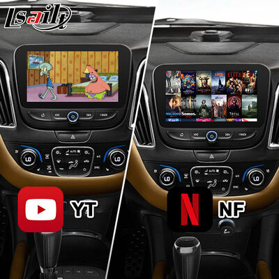 Interface Multimídia Chevrolet Malibu Android Carplay Com Navegação Android Auto Sem Fio