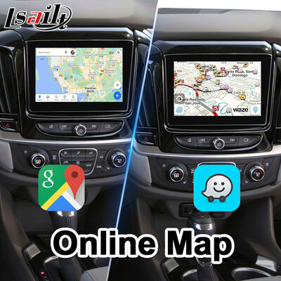 Chevrolet Traverse Android Carplay Interface multimídia com navegação GPS