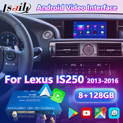 Lsailt Android Video Interface para Lexus IS250 IS300h IS350 IS200t IS300 IS Controle de mouse 2013-2016