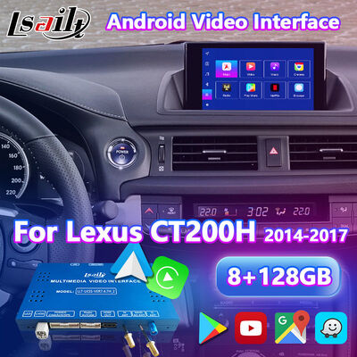 Lsailt Android Interface de vídeo para Lexus CT200h CT F Sport Mouse Control 2014-2017