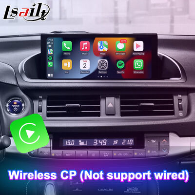 Interface de vídeo de navegação Android para Lexus CT 200h FSport 2017-2022