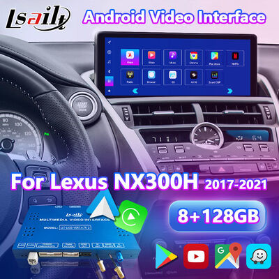 Interface Lsailt Android Carplay para Lexus NX 300 NX300h NX200T NX300 de 2017-2021