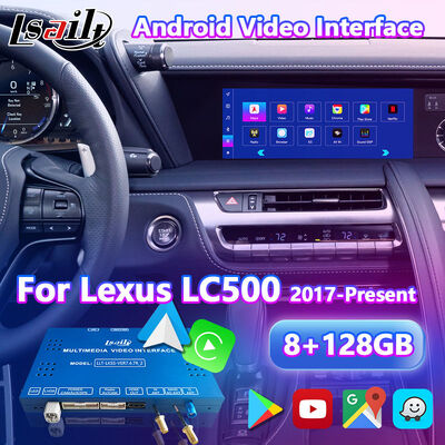 Lsailt Android Carplay Interface de vídeo Lexus para 2017 Lexus LC 500h 500 LC 500 LC 500h