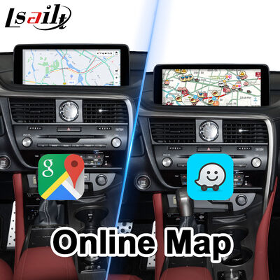 Interface de Vídeo Lsailt Android Carplay para Lexus RX 300 RX450h RX350L RX450hL RX350 RX300 2019-2022
