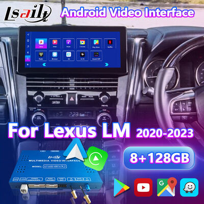 Interface de Vídeo Multimídia Android Lsailt para Lexus LM 350 LM300h LM350 2020-2023