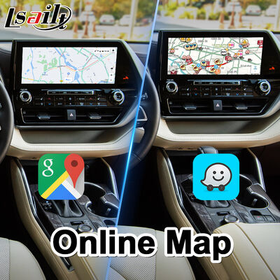 Lsailt Android Car Navigation Multimédia Interface de vídeo para 2020 e presente Toyota Highlander