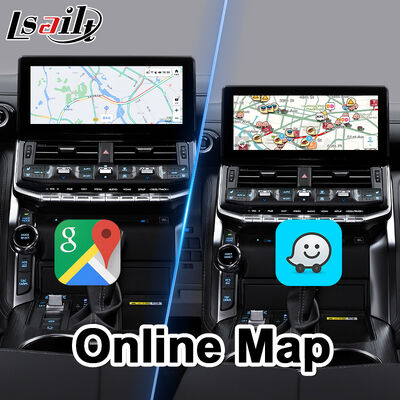 Lsailt Android Navigation Carplay Interface para 2021-2024 Toyota Land Cruiser 300 GX-R VX-R GR GR-S Sahara ZX VX LC300
