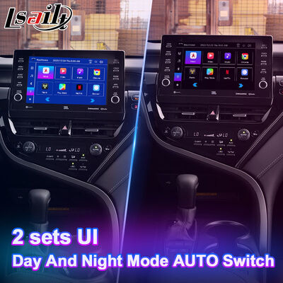 Lsailt Android Carplay Interface de vídeo de navegação para 2021-2024 Toyota Camry Hybrid XSE XLE SL SE XV70