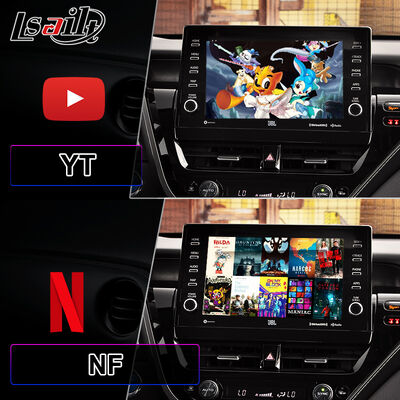 Lsailt Android Carplay Interface de vídeo de navegação para 2021-2024 Toyota Camry Hybrid XSE XLE SL SE XV70