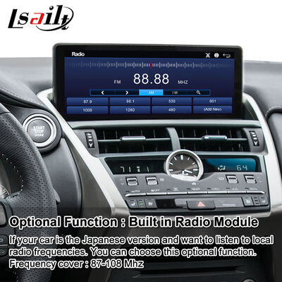 Lsailt 10,25 polegadas Android Carplay Multimédia Video Interface Screen para 2017-2021 Lexus NX 300h NX200 NX300 NX300h
