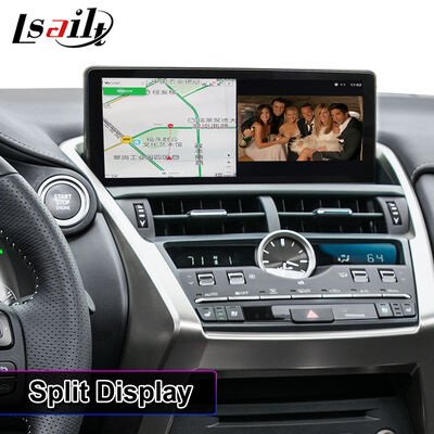 Lsailt 10,25 polegadas Android Carplay Multimédia Video Interface Screen para 2017-2021 Lexus NX 300h NX200 NX300 NX300h