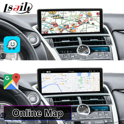 Lsailt 10,25 polegadas Android Carplay Multimédia Video Interface Screen para 2017-2021 Lexus NX 300h NX200 NX300 NX300h
