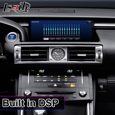 Lsailt 10.25 Polegada Android Carplay Tela Multimídia para 2013-2020 Lexus IS Knob IS250 IS200t IS300 IS300h IS350