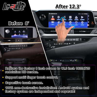 Lsailt Android Carplay Multimedia Interface Screen para 2018-2021 Lexus ES 250 ES300h ES350 ES250