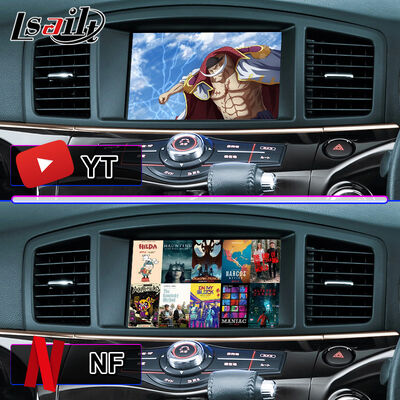 Tela multimídia Lsailt Android Carplay para Nissan Elgrand E52 2010-2020
