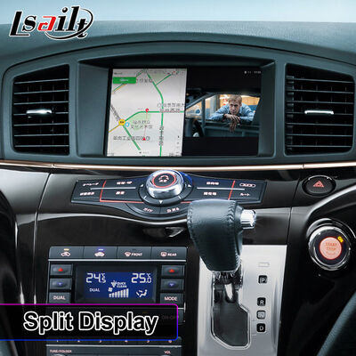 Tela multimídia Lsailt Android Carplay para Nissan Elgrand E52 2010-2020