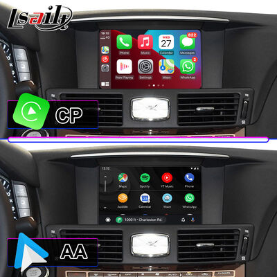 Lsailt Android Carplay Multimedia Screen para 2010-2023 Infiniti M25 M30d M37 M56 M35h Y51 Q70