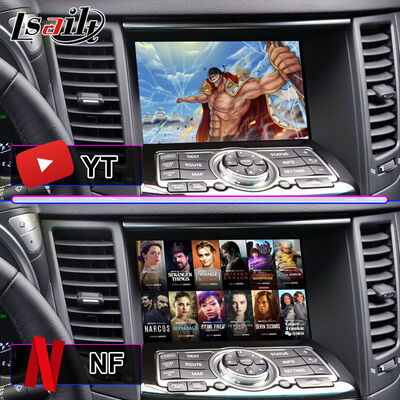 Tela multimídia Lsailt Android Carplay para 2008-2017 Infiniti FX35 FX37 FX50 FX30D FX QX70