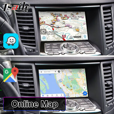 Tela multimídia Lsailt Android Carplay para 2008-2017 Infiniti FX35 FX37 FX50 FX30D FX QX70
