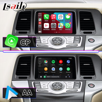 Tela multimídia Lsailt Android Carplay para Nissan Murano Z51 2008-2014