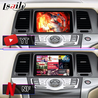 Tela multimídia Lsailt Android Carplay para Nissan Murano Z51 2008-2014