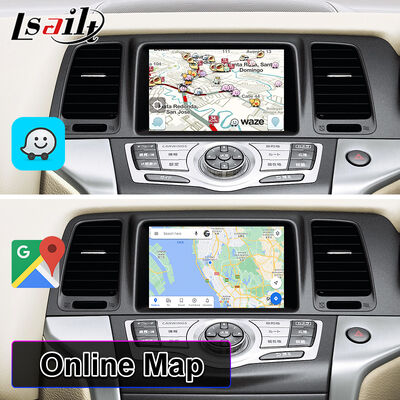 Tela multimídia Lsailt Android Carplay para Nissan Murano Z51 2008-2014