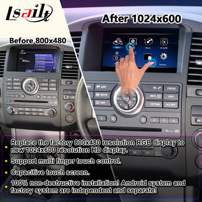 Lsailt Android Carplay Multimedia Screen para 2010-2015 Nissan Navara D40