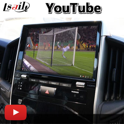 Relação video de 4+64GB Android Carplay para o toque 3 do Toyota Land Cruiser LC200 LC-GT GXR 2018-2021