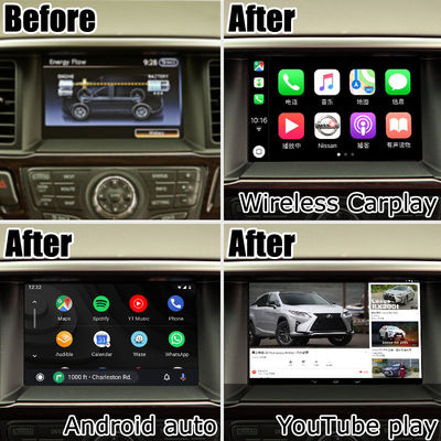 Nissan Pathfinder R52 Android 13 vídeo Interface carplay sem fio 8+128 base Android
