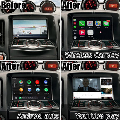 Nissan 370z Z34 Carplay Android interface de carplay automático Caixa 8+128 Android 13 atualização OEM